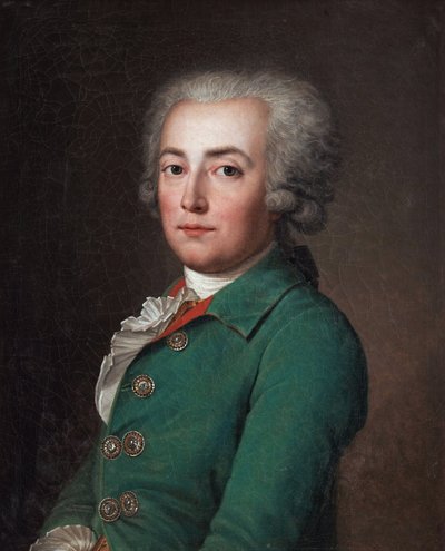 Portret van Stanislas Marie Adelaide, Graaf van Clermont-Tonnerre (1757-1792) door Adolf Ulrich Wertmuller