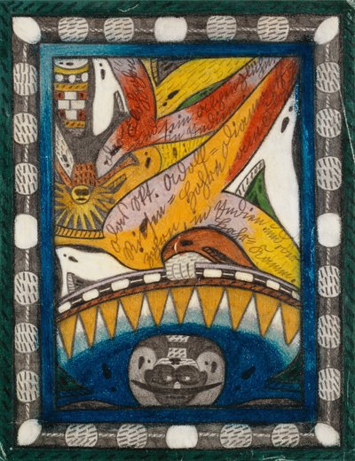 Zonder Titel door Adolf Wolfli
