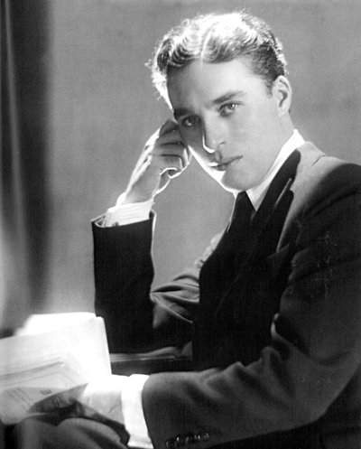 Portret van Charlie Chaplin door Adolf de Meyer