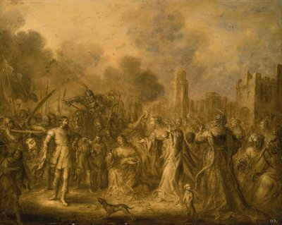 Triomf van David door Adolf van der Venne