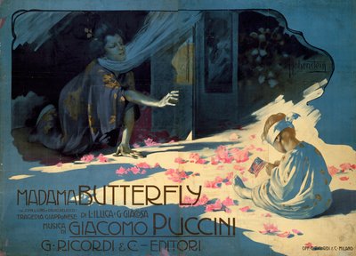 Poster voor opera 