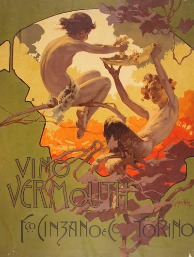 Vermouth Cinzano, 1901 door Adolfo Hohenstein