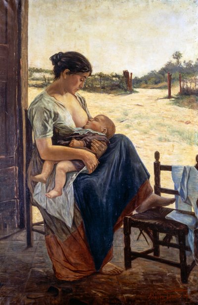 Moederschap door Adolfo Tommasi