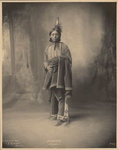 Joe Hunter, Kiowa door Adolph F. Muhr