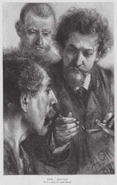  door Adolph Friedrich Erdmann von (after) Menzel
