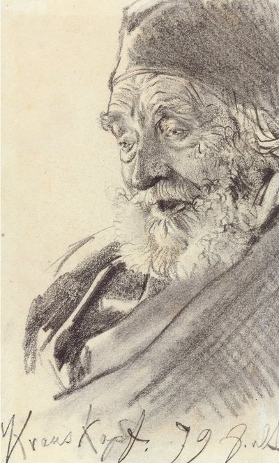 Julius Krauskopf door Adolph Menzel