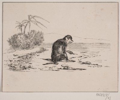 Abekatten door Johan Adolph Kittendorff