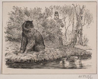 De beer door Johan Adolph Kittendorff