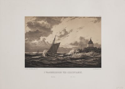 In de torengoot bij Christiansø door Johan Adolph Kittendorff