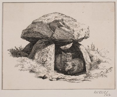 De lammeren door Johan Adolph Kittendorff
