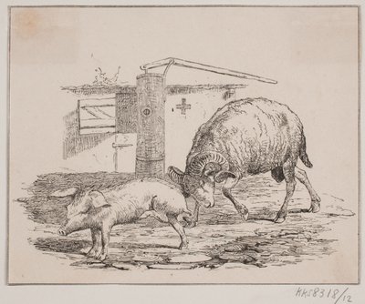 De ram en het varken door Johan Adolph Kittendorff
