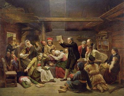 De Fanatici door Adolph Tidemand