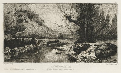 Bij Valromay Ain, 1868 door Adolphe Appian
