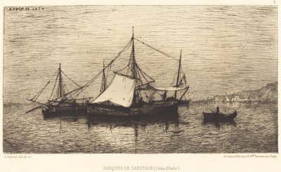 Kustvaartboten door Adolphe Appian