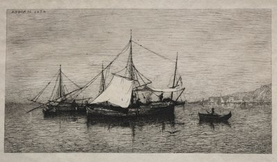 Boten van Cabotage Kusten van Italië door Adolphe Appian