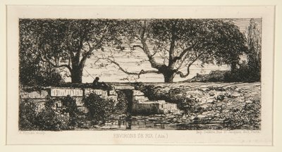 Omgeving van Rix (Ain) door Adolphe Appian