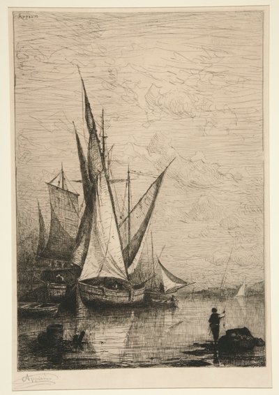 De Haven van Genua door Adolphe Appian