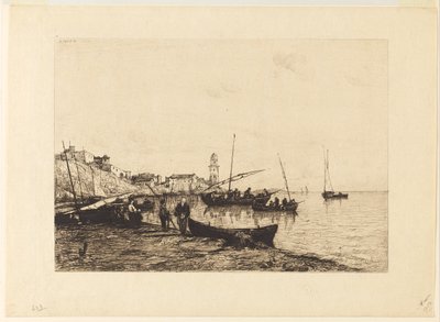 De haven van San Remo door Adolphe Appian