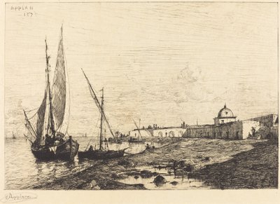 Haven van San Remo door Adolphe Appian