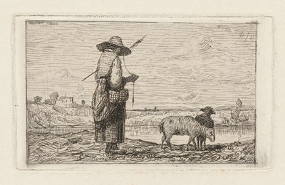Herderin door Adolphe Appian