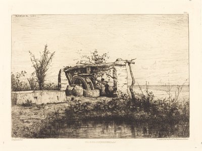 Een moria in Bordiquier (Italië) door Adolphe Appian