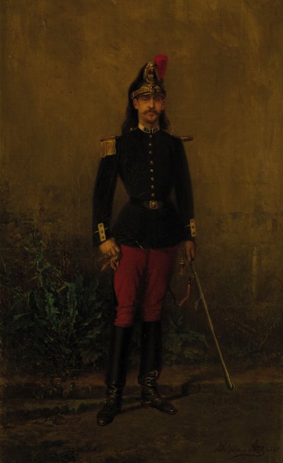 Prins Ferdinand Philippe, Hertog van Orléans 1810-1842, 1883 door Adolphe Aze