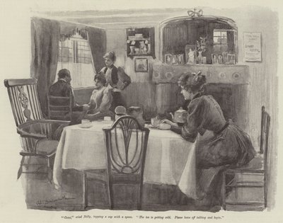 De Opstandige Koningin, door Walter Besant door Adolphe Birkenruth