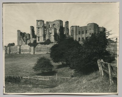 Kasteel Kenilworth, Warwickshire, Engeland door Adolphe Braun