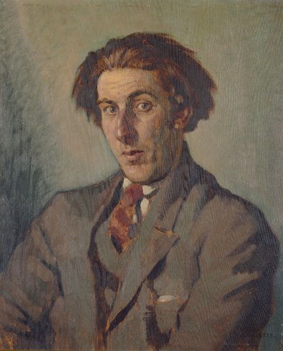 Portret van Rowley Smart door Adolphe Valette