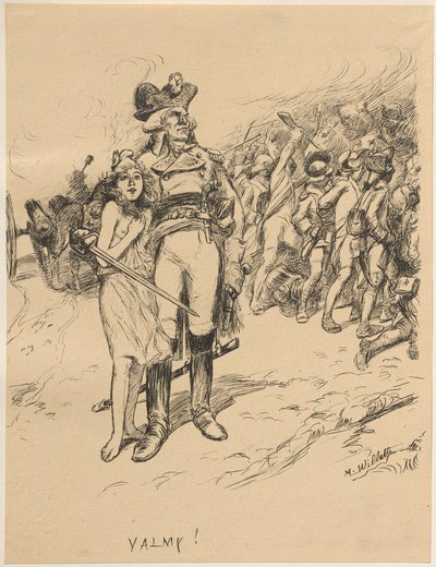Valmy door Adolphe Willette