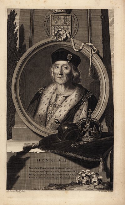 Henry VII (1457-1509) door Adriaan van der (after) Werff
