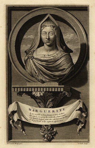 Margaret Tudor (1489-1541) door Adriaan van der (after) Werff