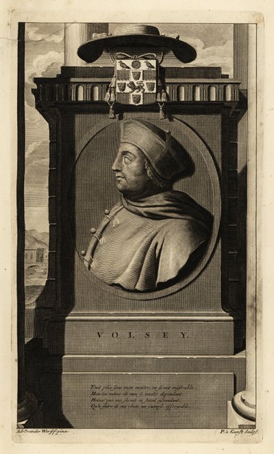 Thomas Wolsey (1473-1530) door Adriaan van der (after) Werff