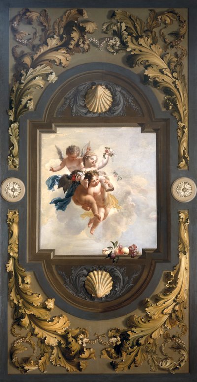Vier putti door Adriaan van der Werff