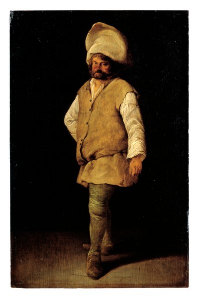 Een drager door Adriaen Brouwer