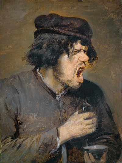 De Bittere Drank door Adriaen Brouwer