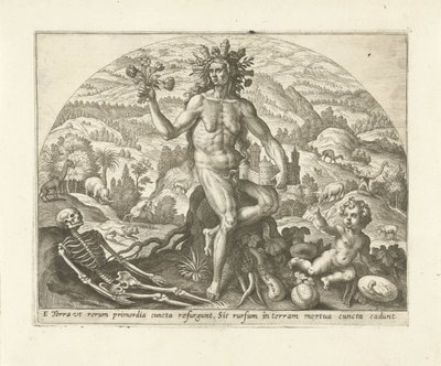 Aarde door Adriaen Collaert