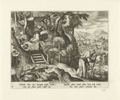 Nephalia van Knossos door Adriaen Collaert