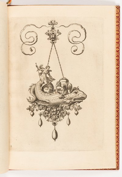 Plaat 3, uit Bullarum Inaurium etc. Archetypi Artificiosi Pars Altera door Adriaen Collaert