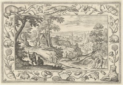 Uitzending van de apostelen door Adriaen Collaert