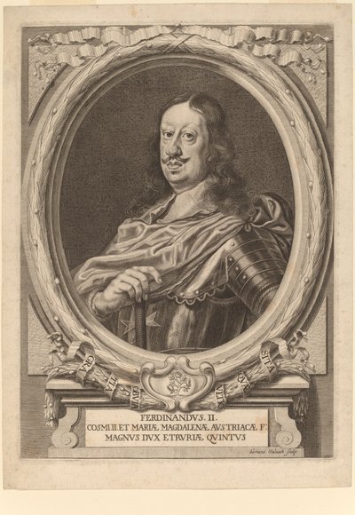 Ferdinando II, Groothertog van Toscane door Adriaen Haelwegh