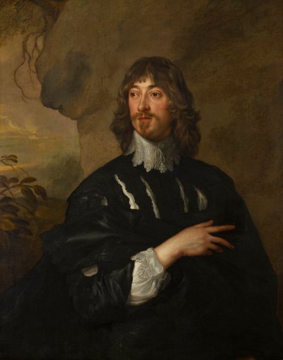 Portret van kolonel, later Lord Goring. Graaf van Norwich (1585-1663), ca. 1605-63 door Adriaen Hanneman