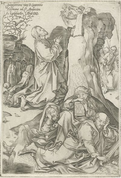 Christus in de hof van Getsemane door Adriaen Huybrechts (I)