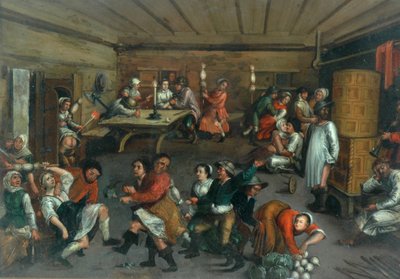 Een Nederlandse Vrolijkheid, 1622 door Adriaen Jansz. van Ostade