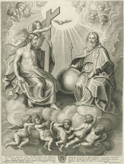 Triomf van de Heilige Drie-eenheid door Adriaen Lommelin