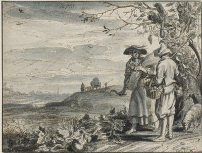 De zomer door Adriaen Pietersz van de Venne