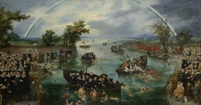 Vissen naar Zielen, 1614 door Adriaen Pietersz van de Venne