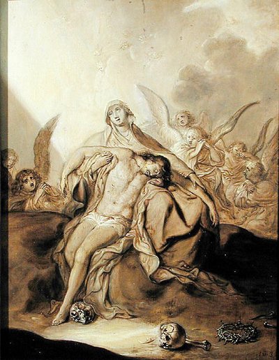 Pieta, 1637 door Adriaen Pietersz van de Venne