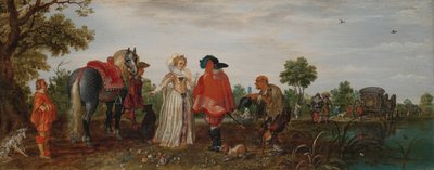 Lente door Adriaen Pietersz van de Venne