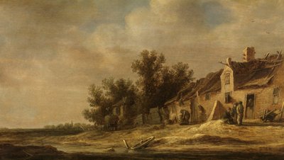 Landschap door Adriaen Thomasz Key